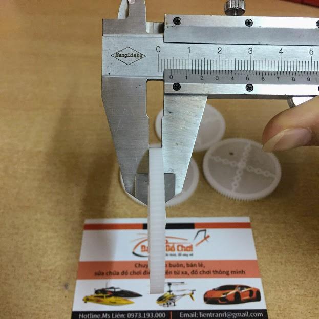Bánh răng nhựa 90 răng trục 2mm