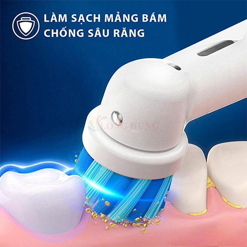 Bàn chải điện trẻ em Oral-B Stages Power Extra Soft 3+ D12.513K - Hàng chính hãng