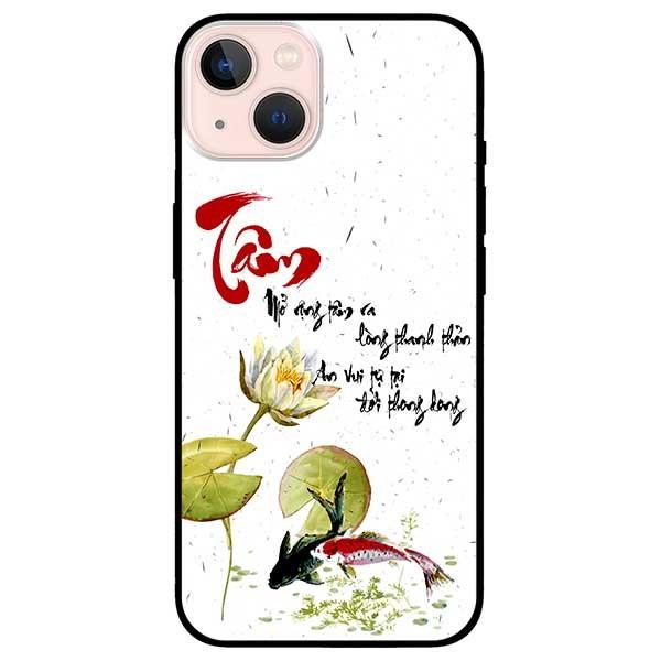 Ốp lưng dành cho Iphone 13 Mini - Iphone 13 - Iphone 13 Pro -  Iphone 13 Pro Max - Thư Pháp Tâm