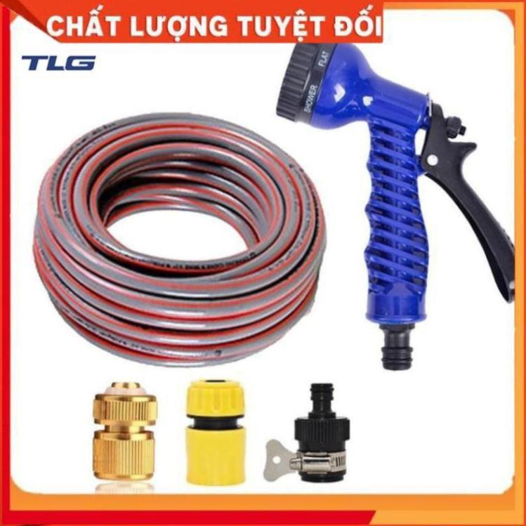 Bộ dây vòi xịt rửa xe, tưới cây, dọn dẹp nhà cửa 20m  206843