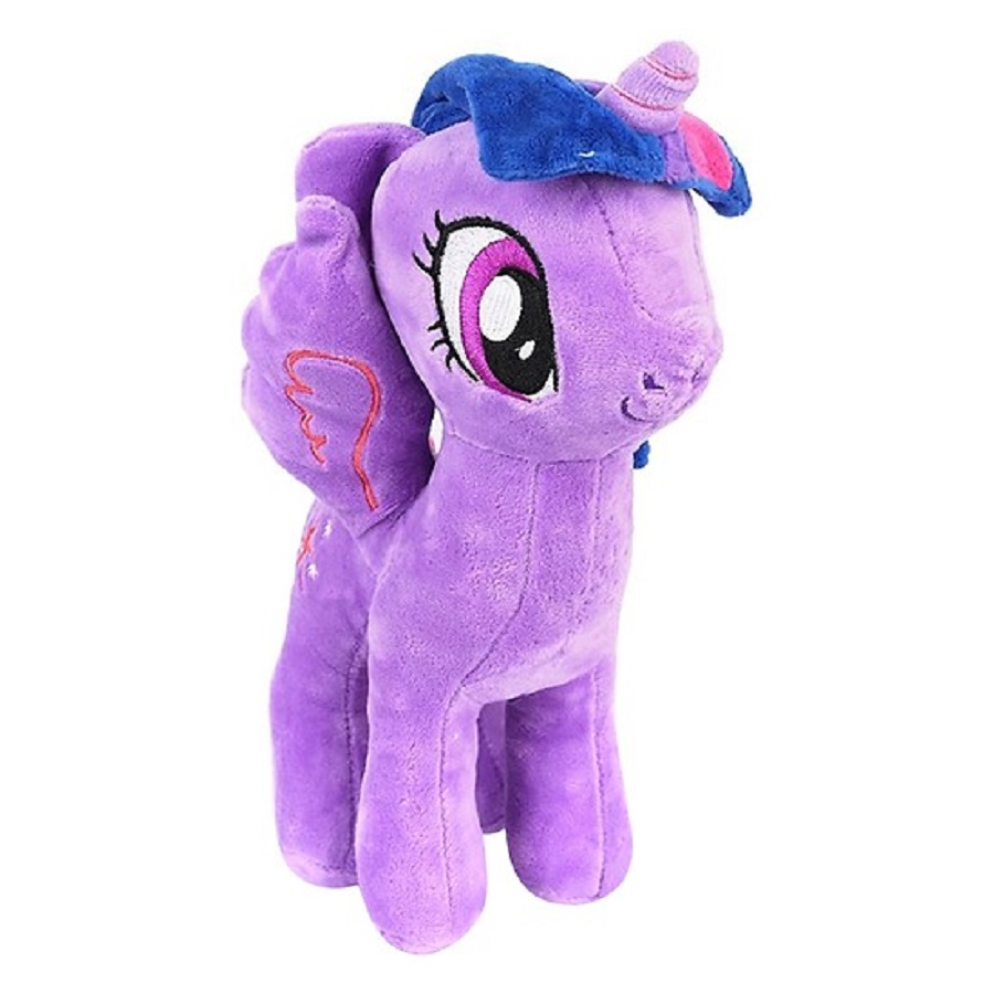 Ngựa Pony màu tím mộng mơ size 40cm