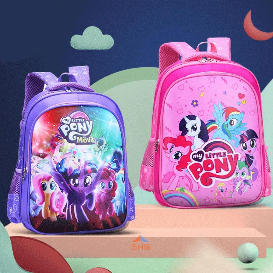 BALO HỌC SINH TIỂU HỌC 2 NGĂN LỚN PONY, ELSA, KITTY CHO BÉ GÁI,NGỘ NGHỈNH,DỂ THƯƠNG