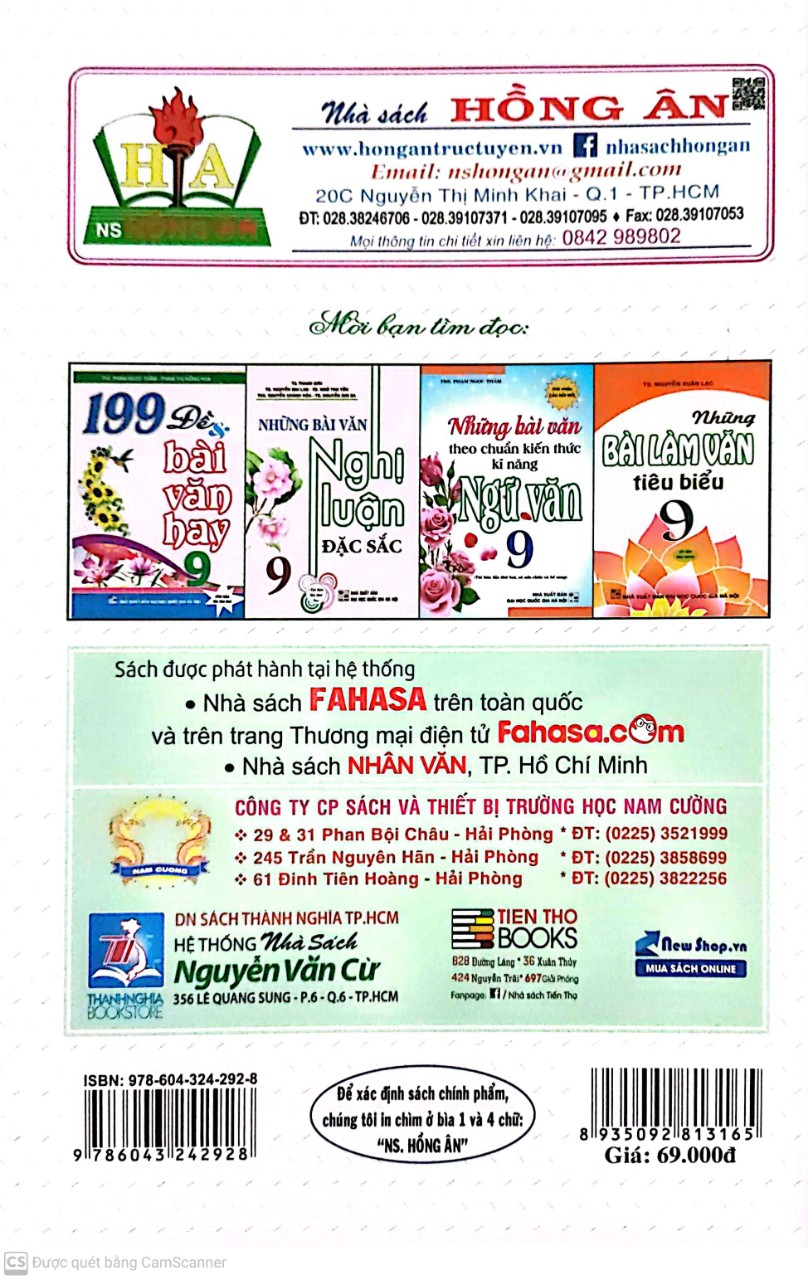 Sách Hướng Dẫn Học Và Làm Bài Làm Văn Ngữ Văn 9 Tập 2