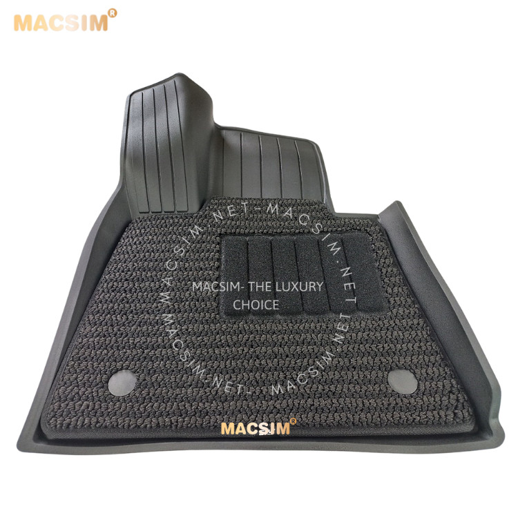 Thảm lót sàn ô tô 2 lớp cao cấp dành cho xe BMW X7 2019+ nhãn hiệu Macsim 3w