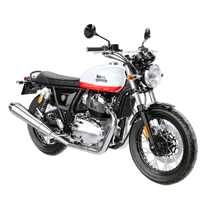 Xe Moto Royal Enfield Interceptor - Trắng