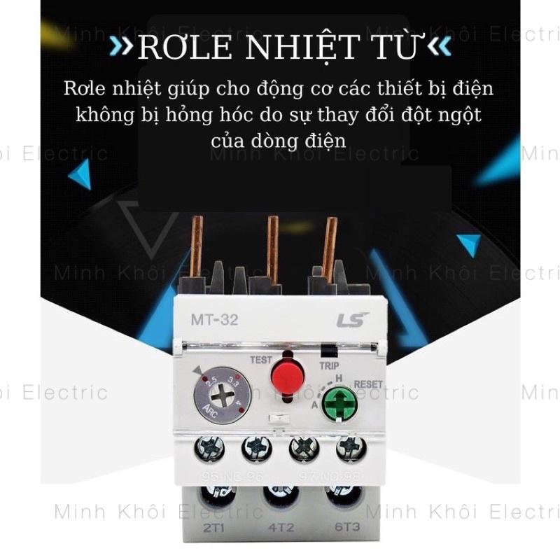 Rơ le nhiệt LS ,relay nhiệt MT-32, rơ le nhiệt cho khởi động từ, contactor