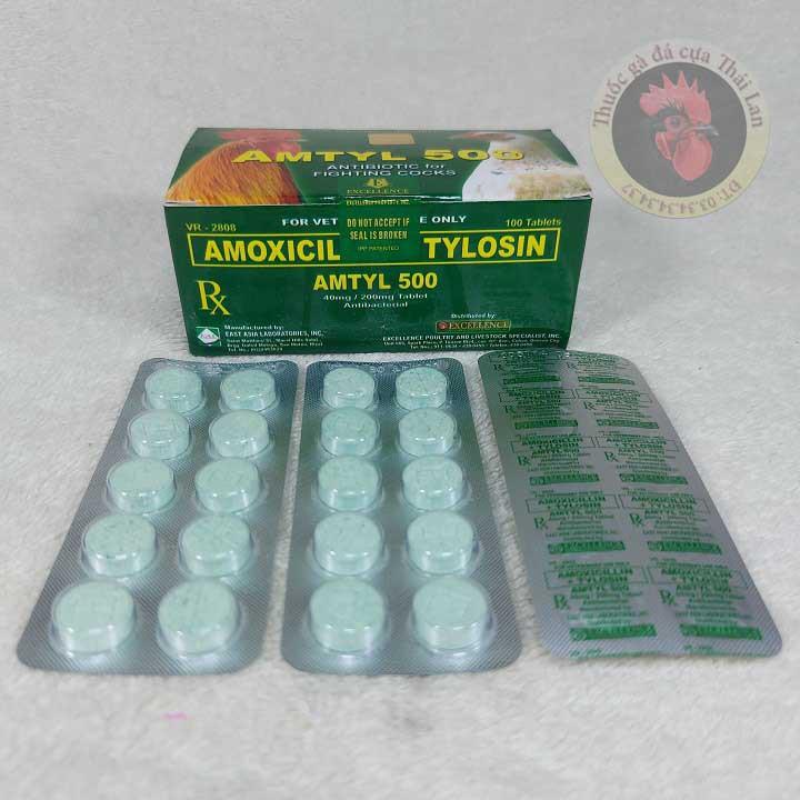 Amtyl 500 - thuốc gà đá PHILIPPINE điều tr bá bệnh