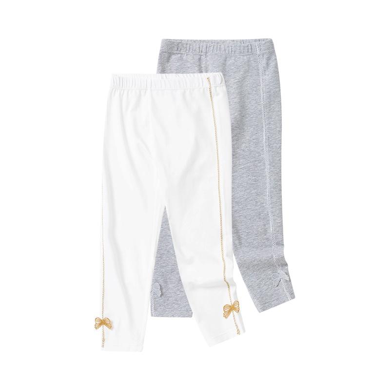 Quần legging bé gái hãng BALABALA màu ghi xám