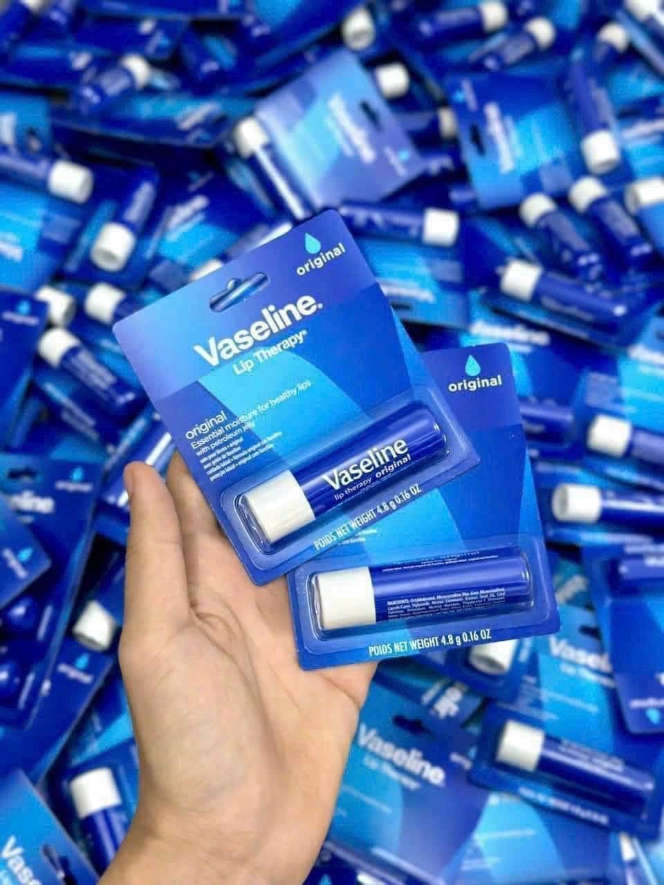 Son Vaseline Lip Therapy Original 4.8G ( Thỏi Xanh)