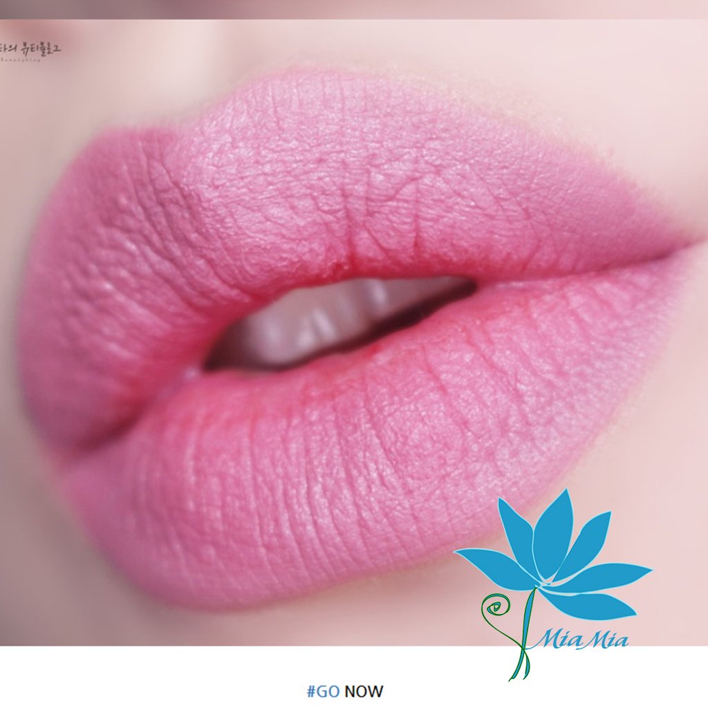 Son 3CE Velvet Lip Tint Go Now – Màu Hồng Nue Ngả Tím
