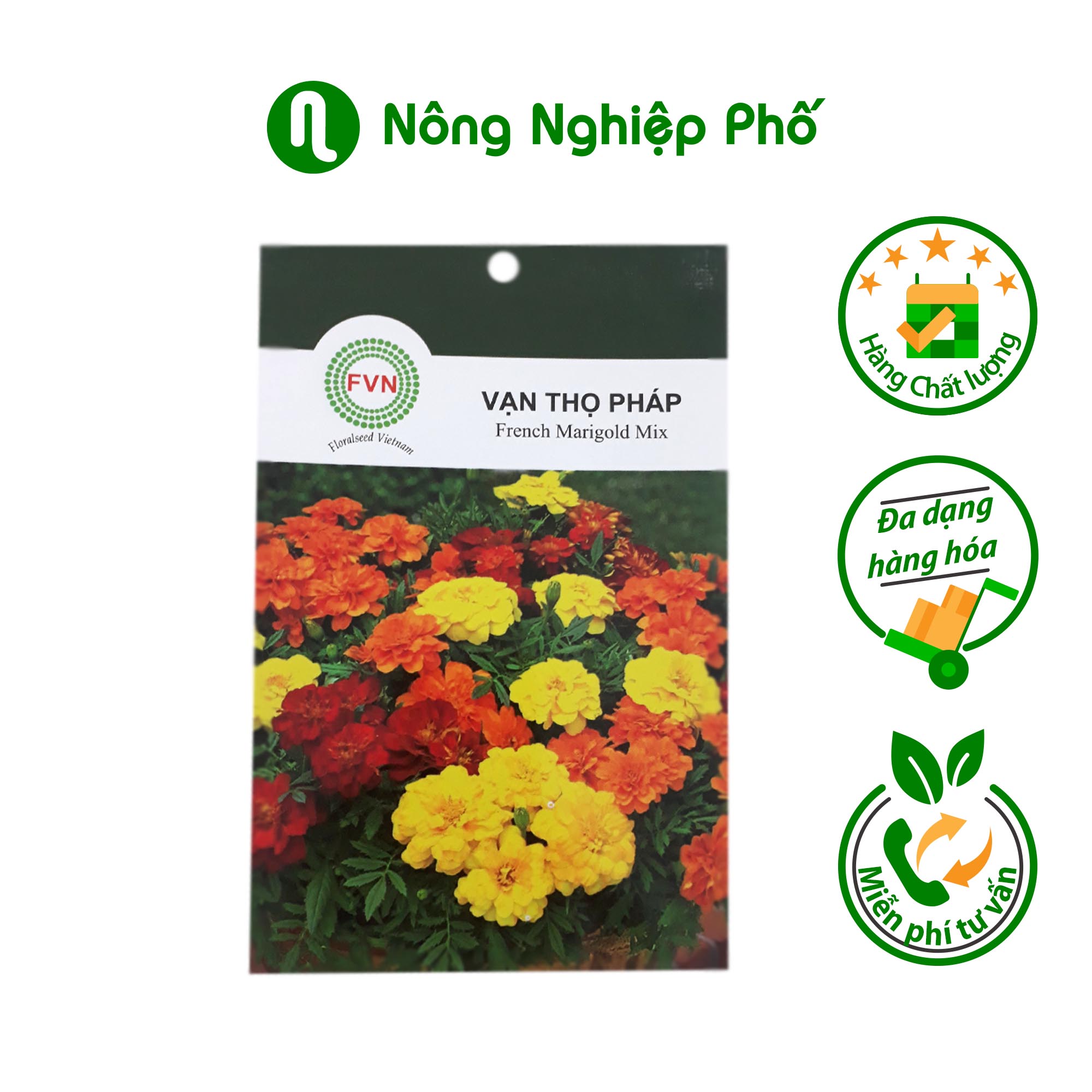 Hạt giống hoa Vạn thọ Pháp FVN