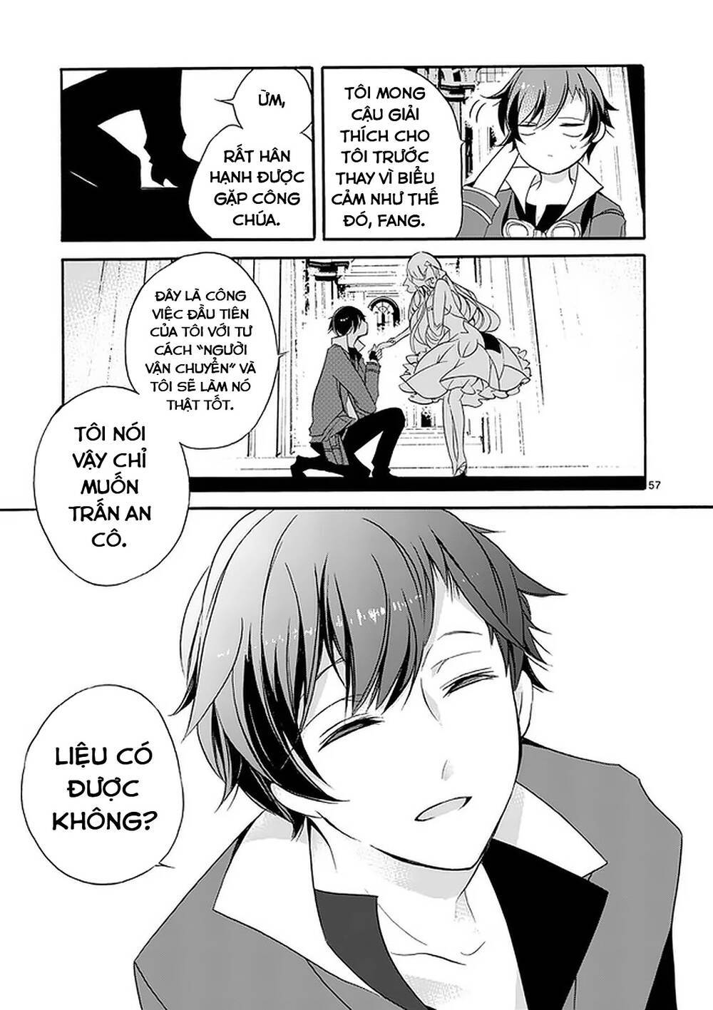 từ "kị sĩ rồng" mạnh nhất thành "người vận chuyển", và bằng cách nào đó, tôi trở thành chỗ dựa của những anh hùng. chapter 2.5 29