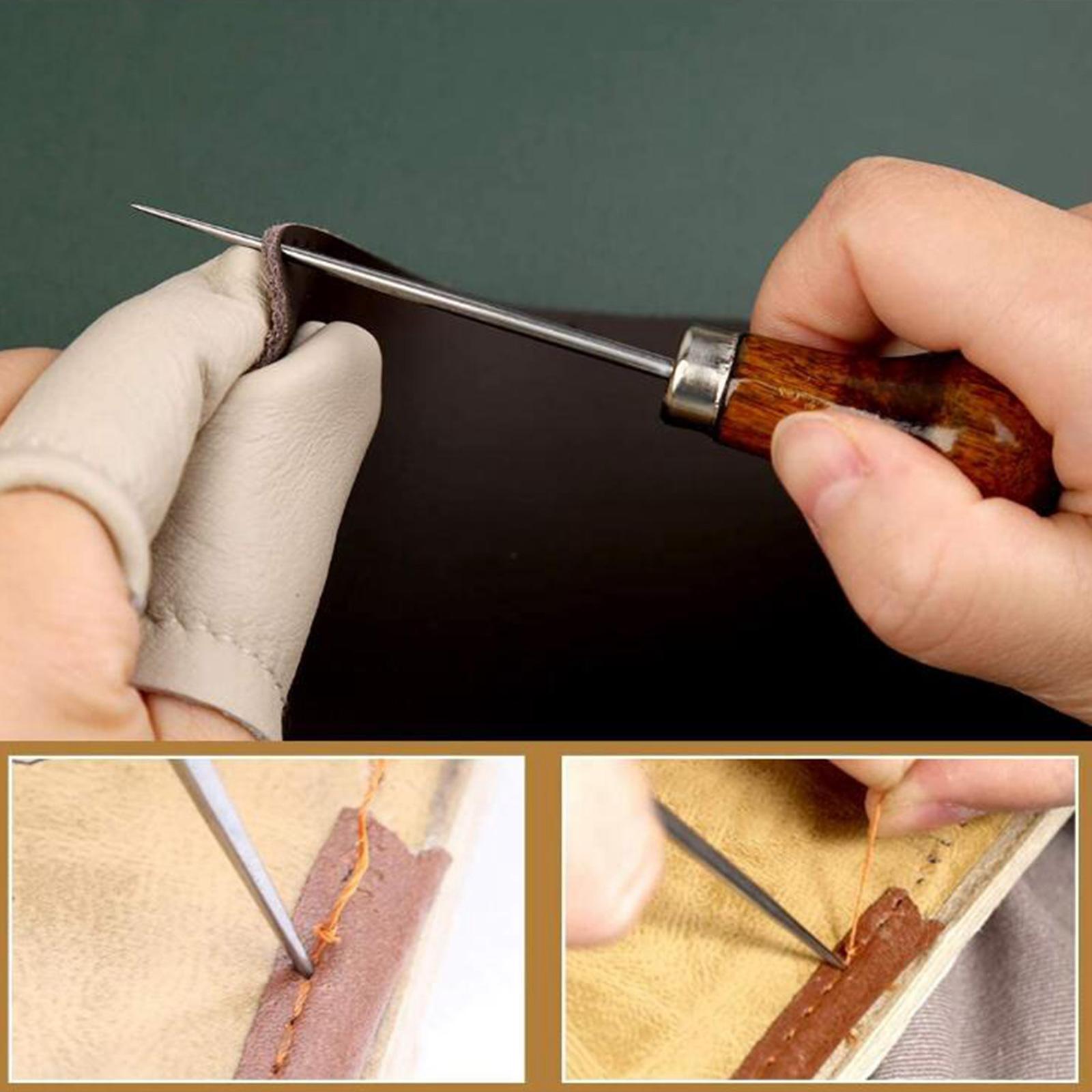 Leather Crafting Tool Kit Craft Hand Working Needles Sewing Stitching Needle