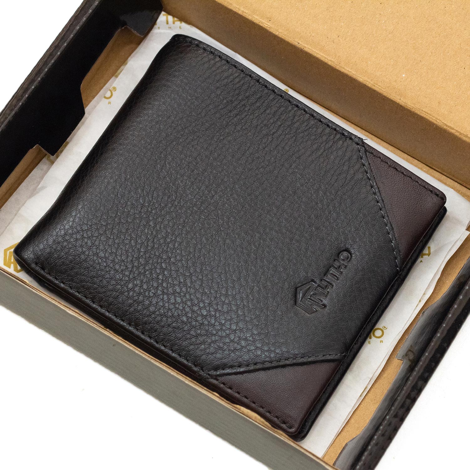 Ví ngang da bò MIN-10 - Form nhỏ | Anh Tho leather