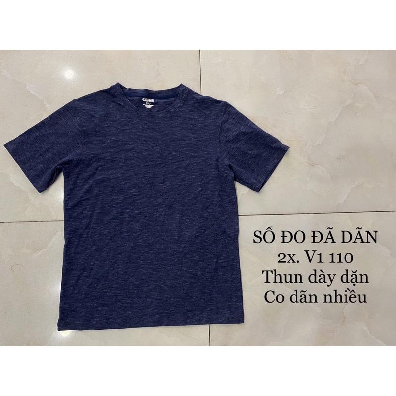 Áo thun unisex vnxk xám xanh đen trơn