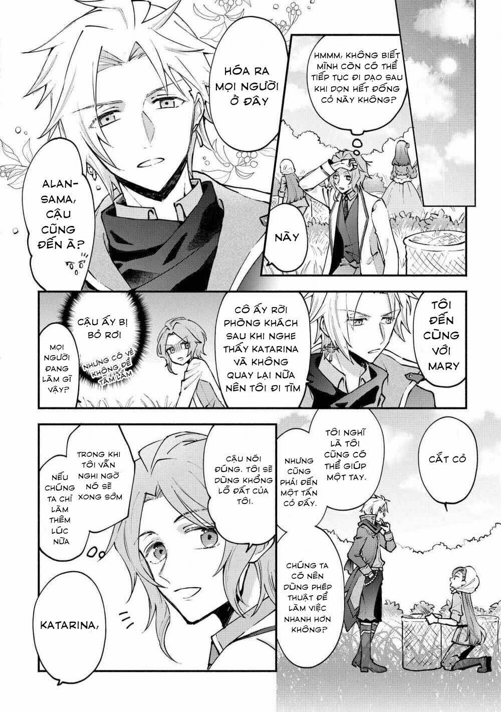 ngoại truyện sau khi được tái sinh, tôi bị kéo vào game otome với vai trò nữ ác nhân chapter 3 4