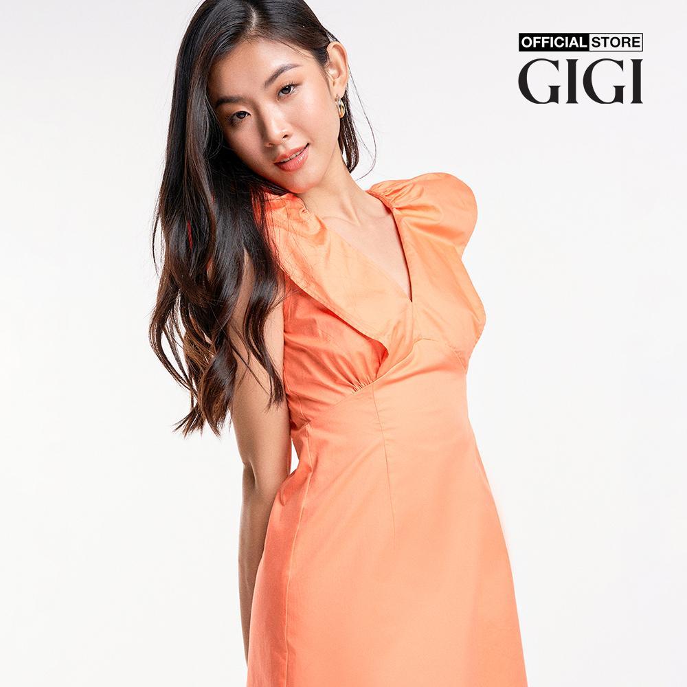 GIGI - Đầm mini cổ V tay ngắn trẻ trung G2101D233199