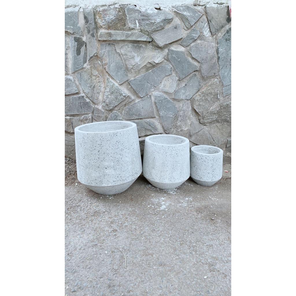 Bộ 3 Chậu Trồng Cây Chỉ Giao Hcm