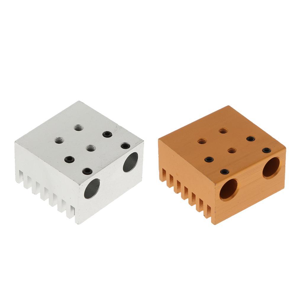 1 Pcs Aluminum Alloy Heat Sink Cooler Cooling Radiator for 3D Printer