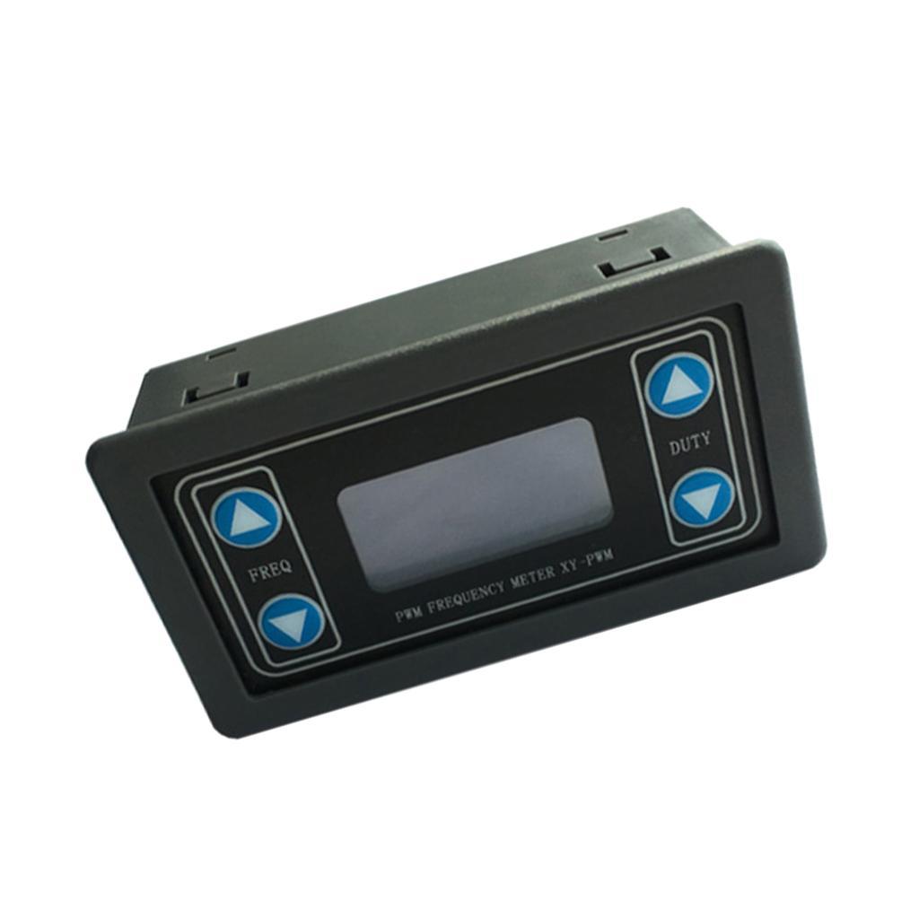 Signal Generator, DC 3.3-30V Function Generator 5-30mA LCD Display Adjustable PWM Pulse Frequency Duty Cycle Square Wave