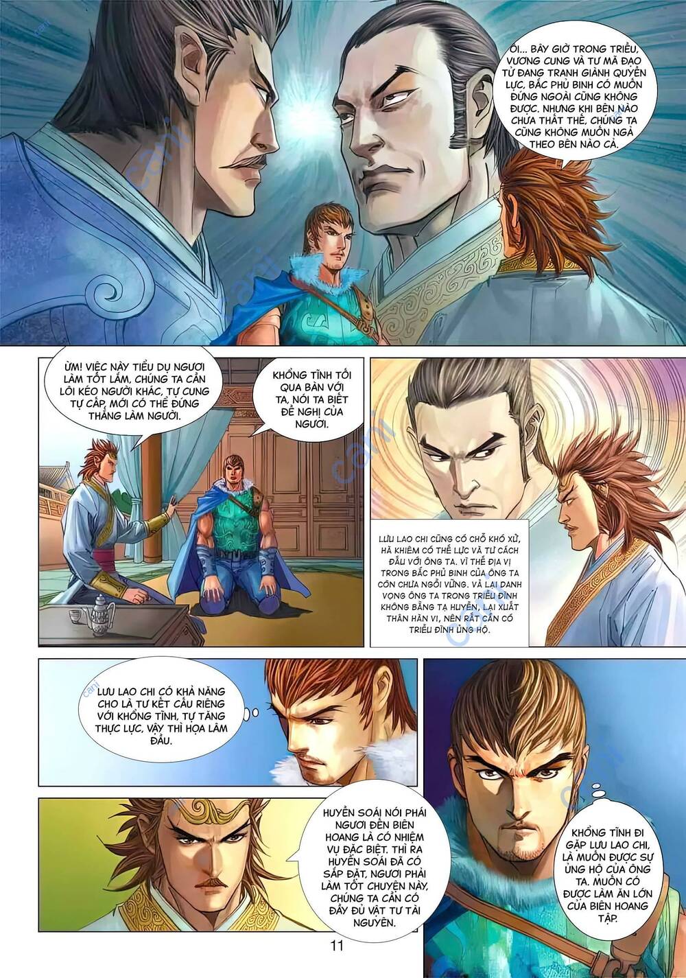 biên hoang truyền thuyết chapter 74 11