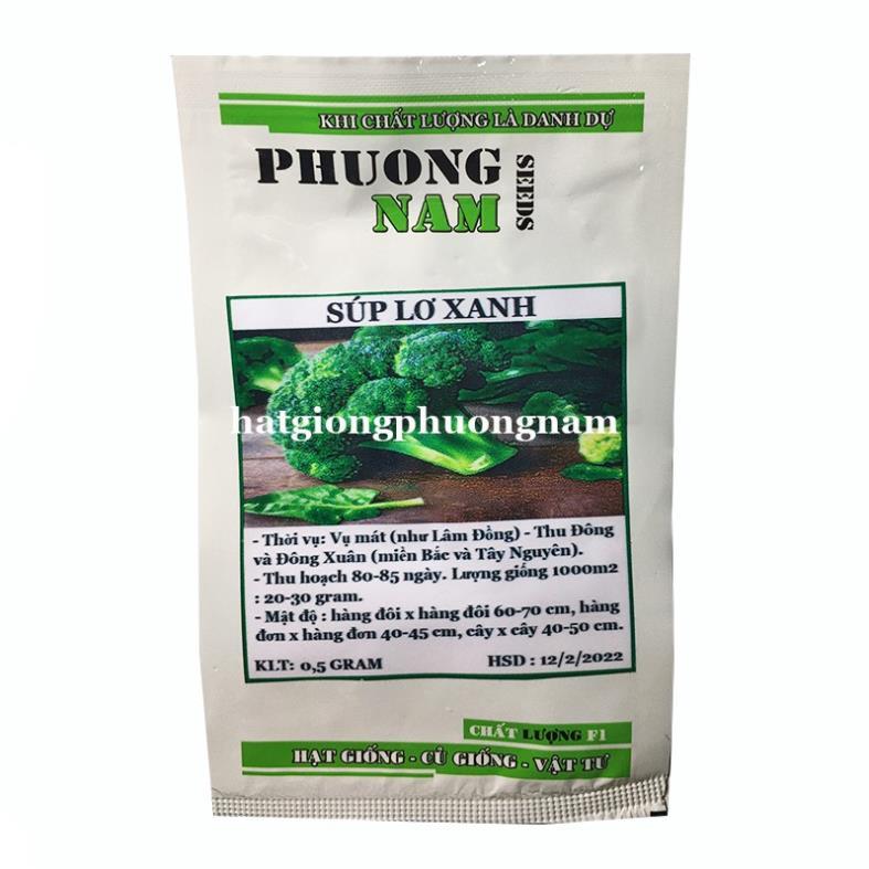 0,5GR - HẠT GIỐNG SÚP LƠ XANH