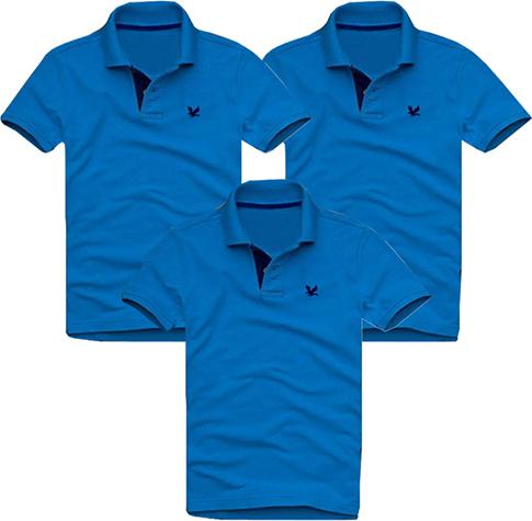 Áo Thun nam mẫu mới logo trước ngực, combo 3 áo - ĐB3QC05