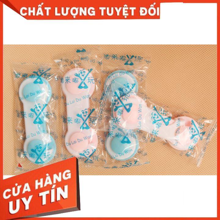 Khóa gài tủ lạnh, tủ đồ, khóa an toàn cho bé