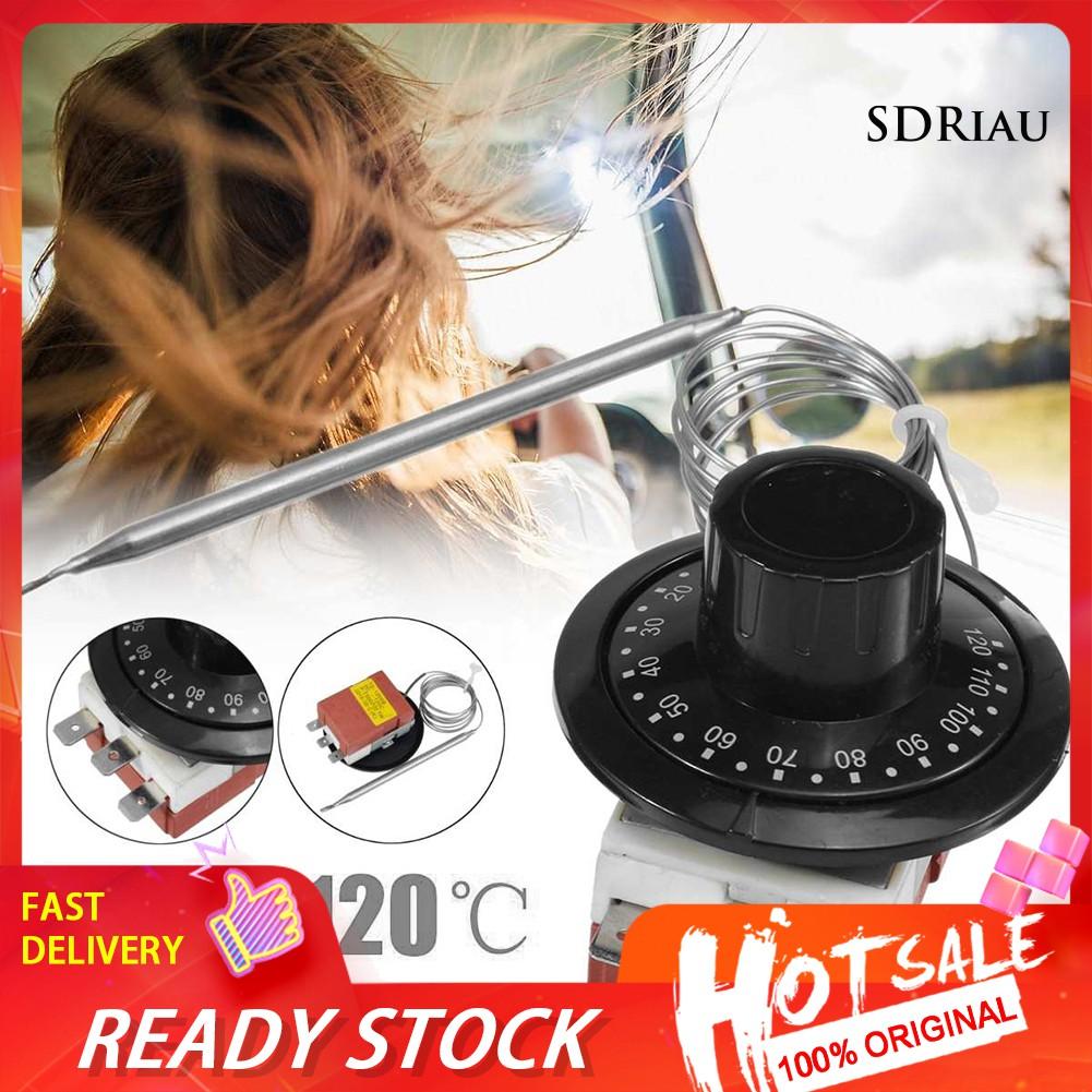 Bộ Điều Khiển Nhiệt Độ Quạt Tản Nhiệt 0-120 Độ Cho Động Cơ Xe Hơi