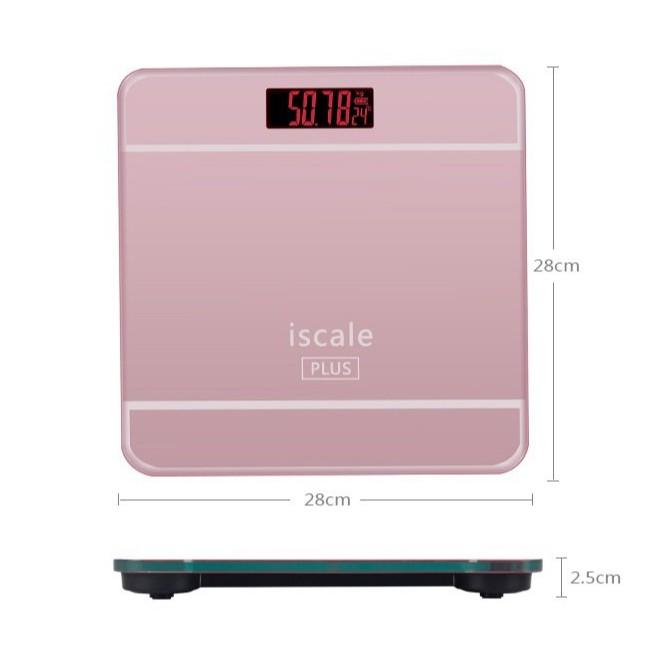 Cân Sức Khỏe Iscale Chính hãng Kiểu Dáng Sang Trọng HA12