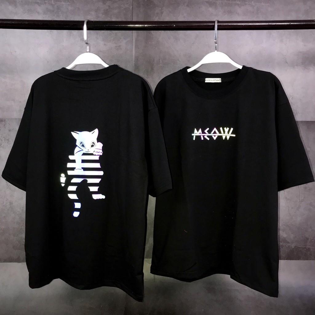 Áo thun Phản quang Unisex - MEOW