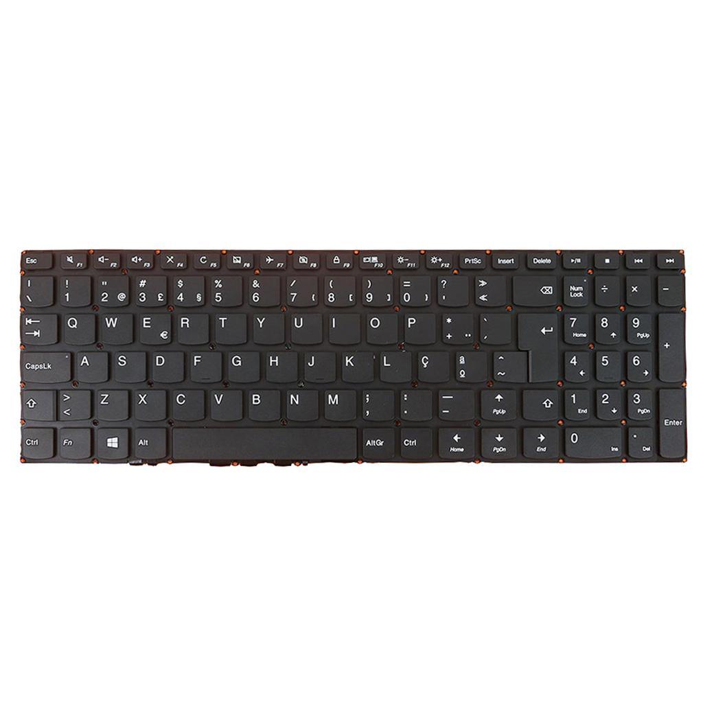 Replacement Black Keyboard Portuguese for Lenovo IdeaPad 110-15IBR Series