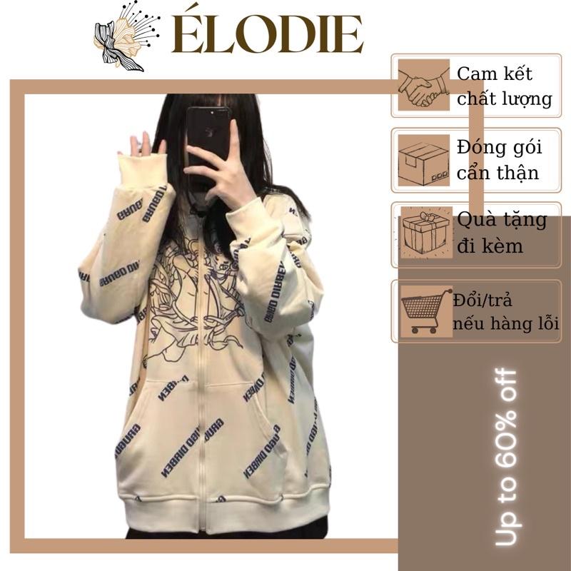 {Ảnh Thật} Áo Khoác Nỉ Hoodie Khoá Kéo Form Rộng Unisex Có Mũ Trùm Đầu
