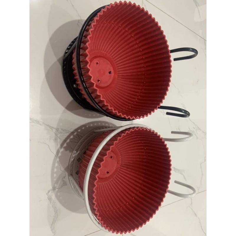 CHẬU TRÒN SÓNG NHỰA DÀY, XỊN