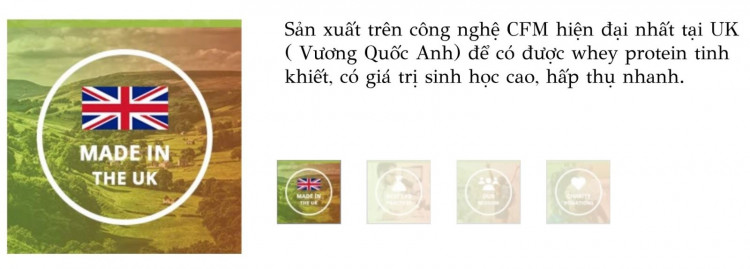Sữa tăng cơ TPW Whey Protein 80 -1kg - 40 lần dùng