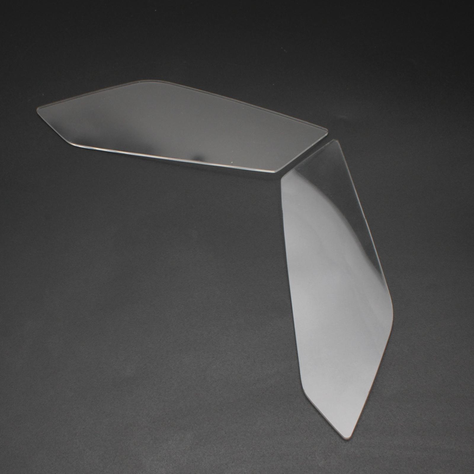 Headlight Cover Protective Film Headlight Piece Headlight Protector Headlamp for YAMAHA MT-09 17-21 Modified Replacements Durable