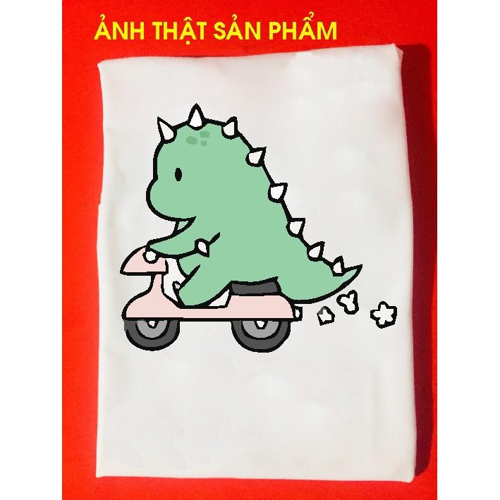 Áo Thun Khủng Long Chibi, Chất Đẹp, Bao Đổi Trả