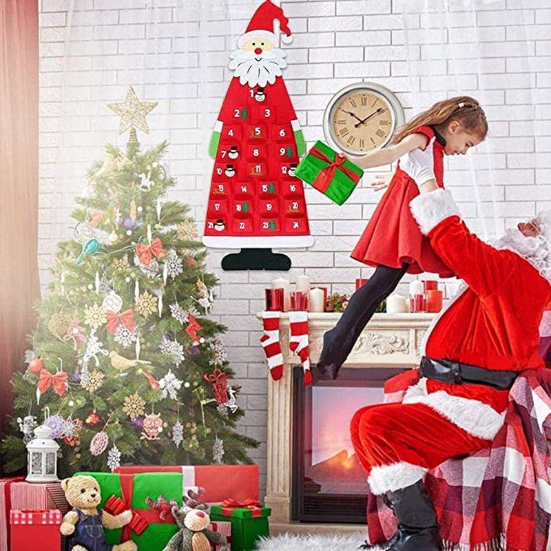 Lịch Treo Tường Trang Trí Giáng Sinh Năm Mới 24 Ngày