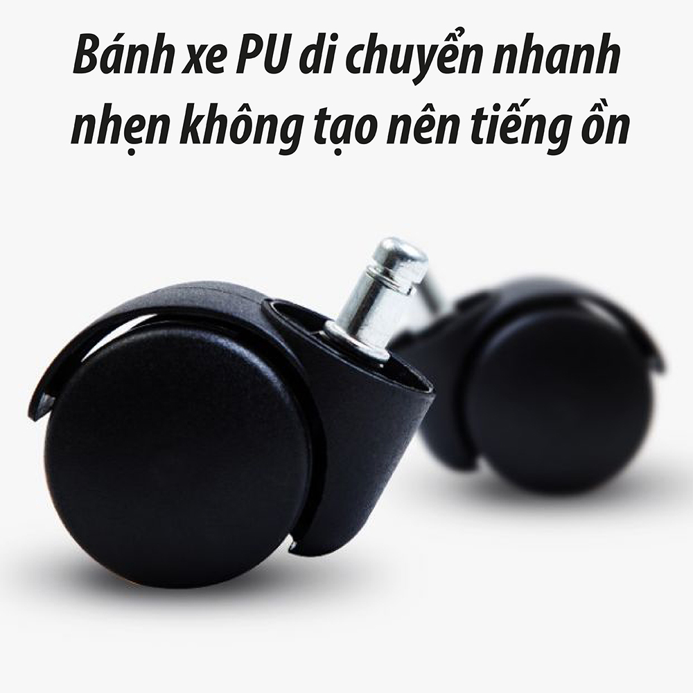 Ghế lưới văn phòng, ghế gaming  chân xoay cao cấp ngã 135 độ Mẫu B300 BLACK ( hàng nhập khẩu)