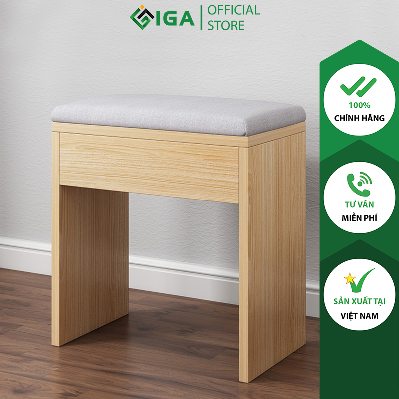 Ghế Bàn Trang Điểm IGA Đa Năng Thiết Kế Hiện Đại - GP138