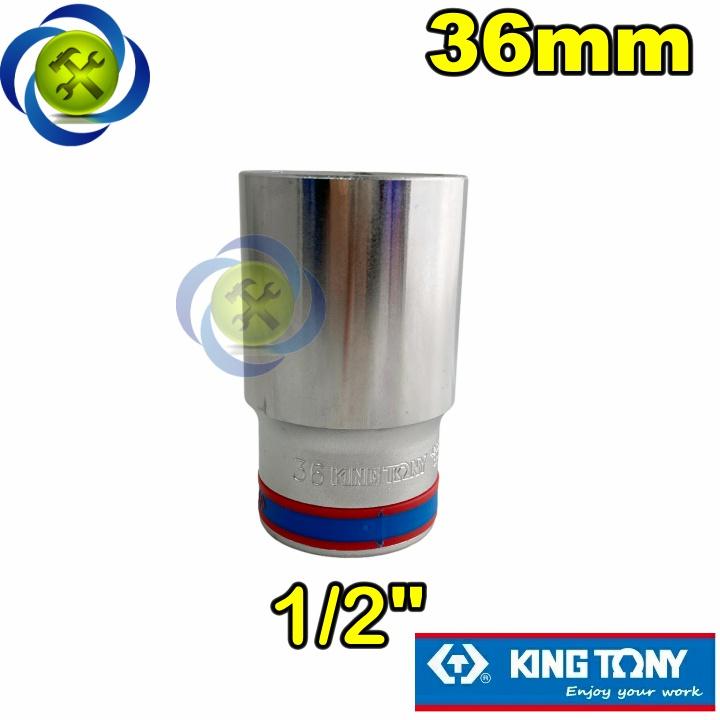 Tuýp 36mm 1/2 Kingtony 423536M loại dài 6 cạnh màu trắng