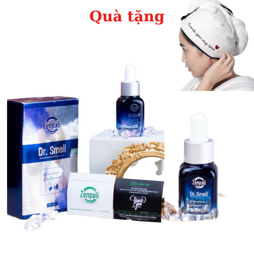 Combo 2 Hộp Dr Smell Zenpali Giúp Khử Mùi Hôi Hiệu Quả Tặng kèm khăn ủ tóc cực xinh