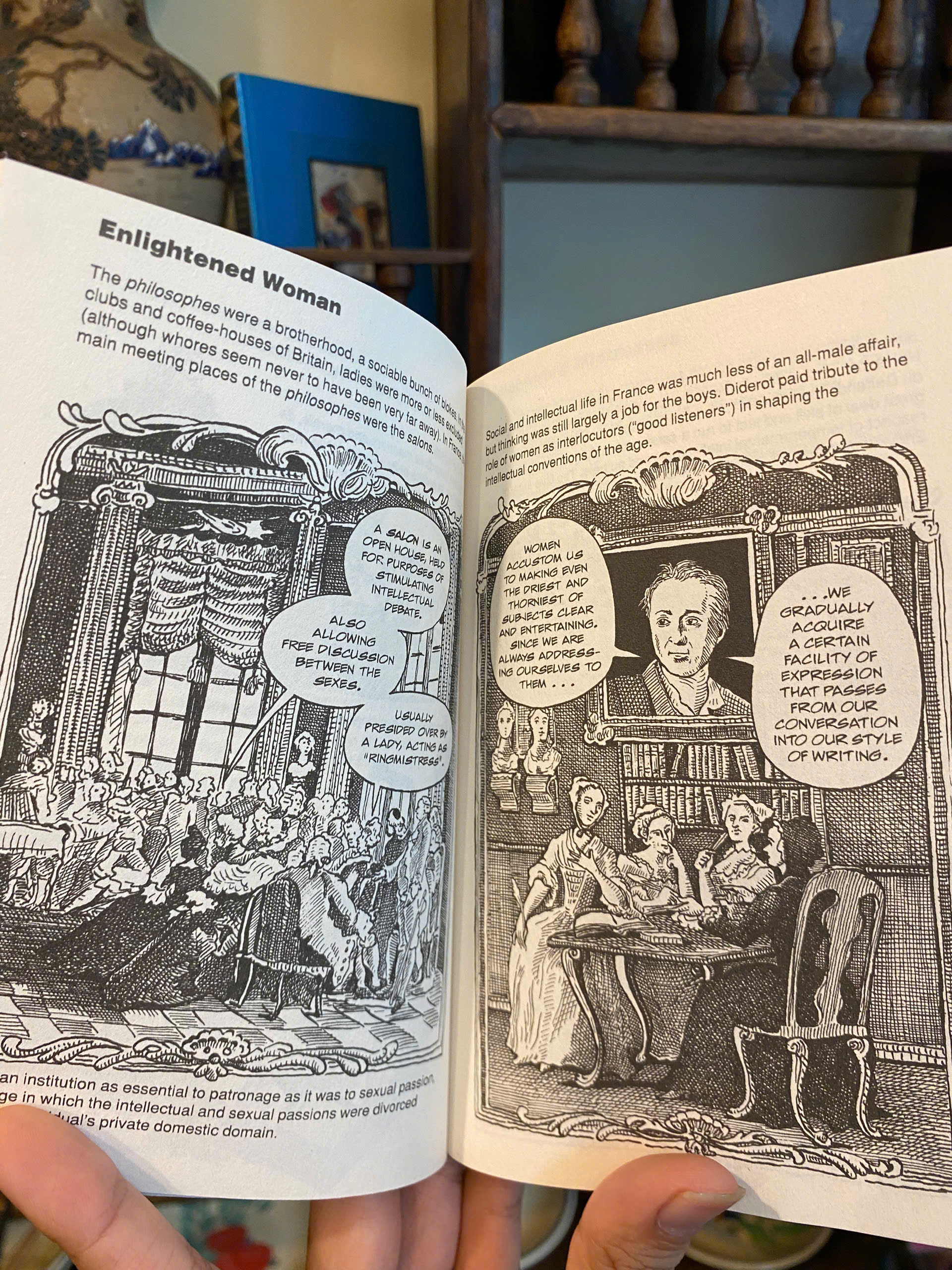 Sách - Introducing The Enlightenment: A Graphic Guide by Lloyd Spencer | Philosophy Nonfiction