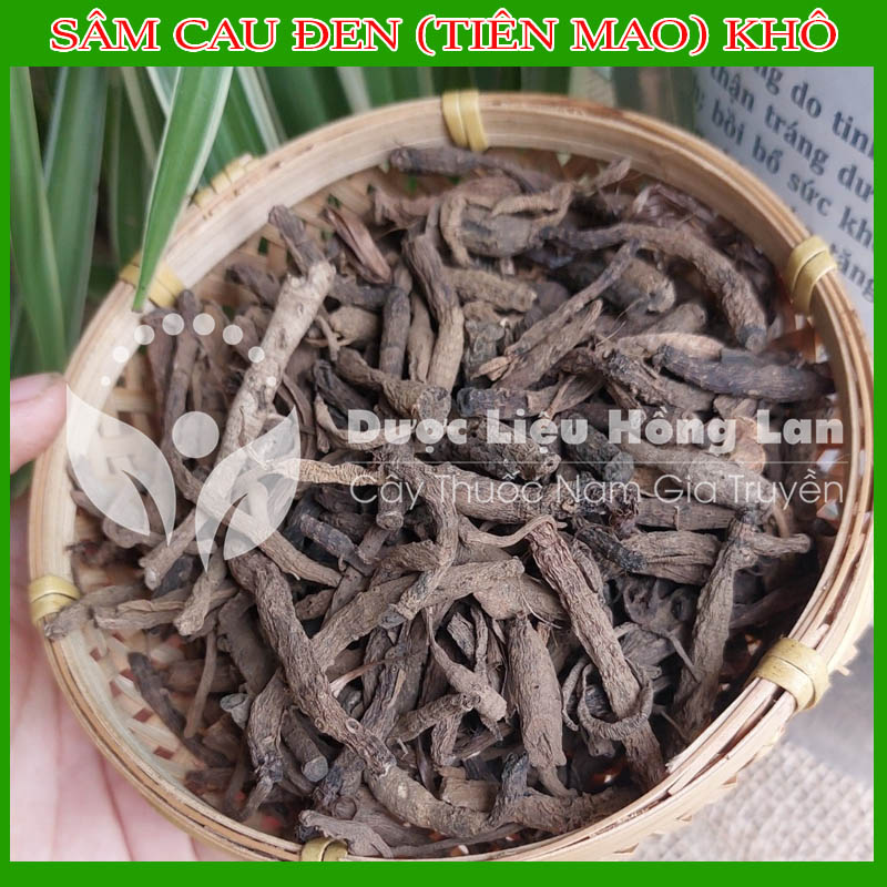 1kg Sâm Cau Đen chuẩn rừng loại 1 khô sạch