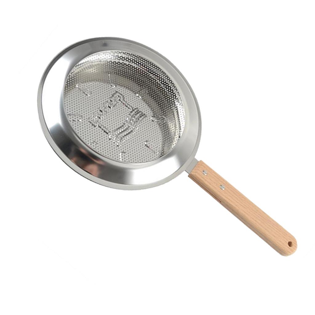 Roaster Coffee Bean Stainless Steel With Wooden le