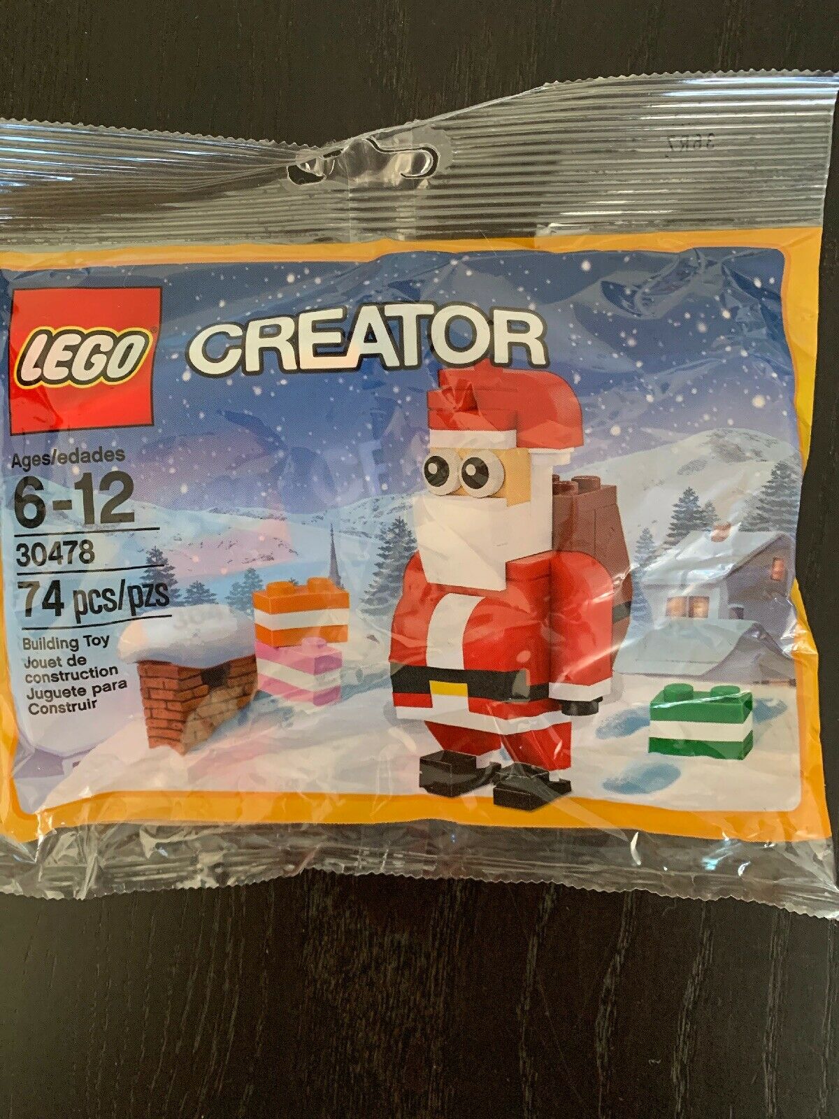LEGO-30478- Ông Già Noel (74 chi tiết)