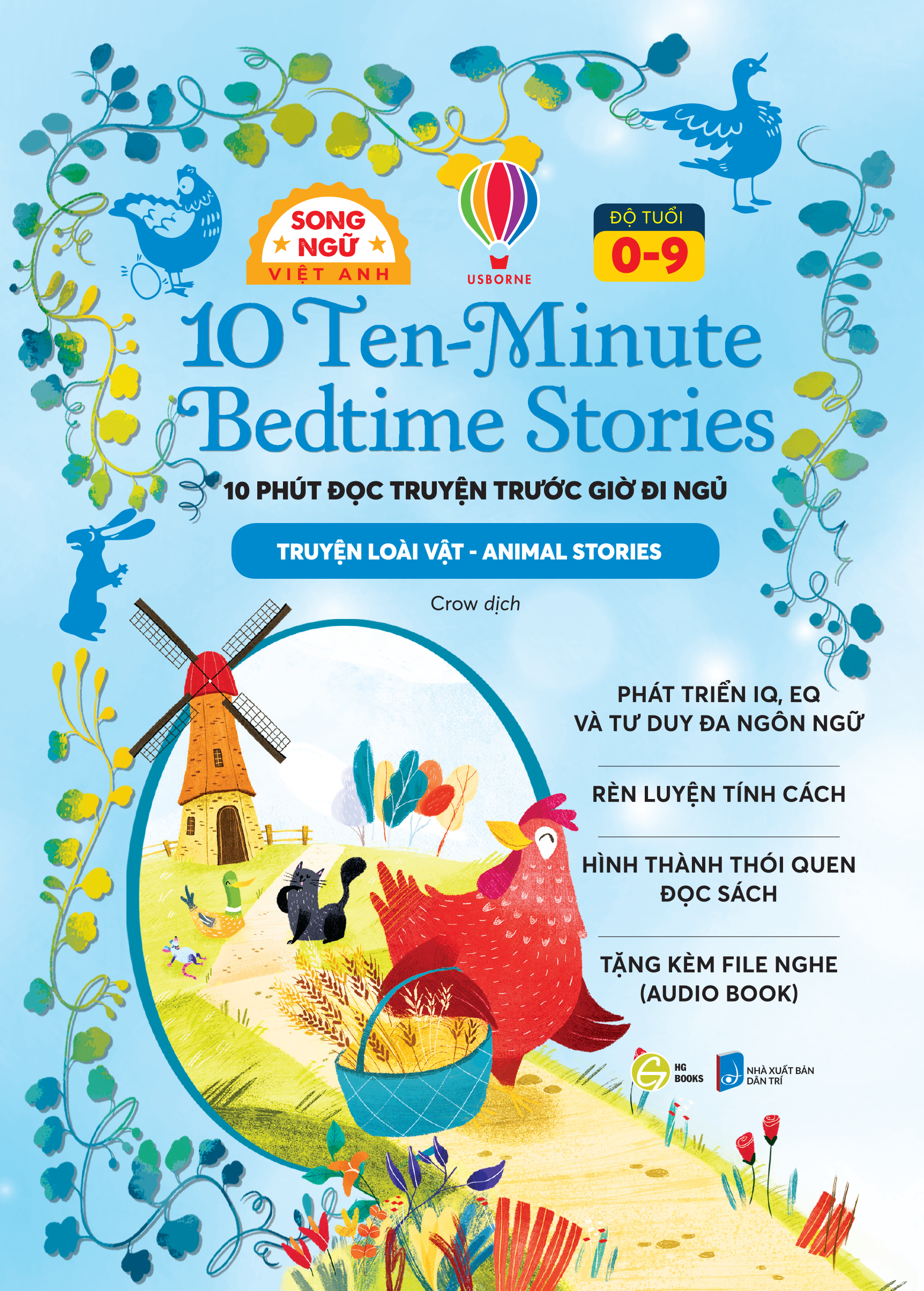 Sách song ngữ 10 Minutes Bedtime Stories - Truyện Kể Cho Bé Trước Giờ Đi Ngủ Cho Bé - Truyện Cổ Tích (Chọn Lẻ)