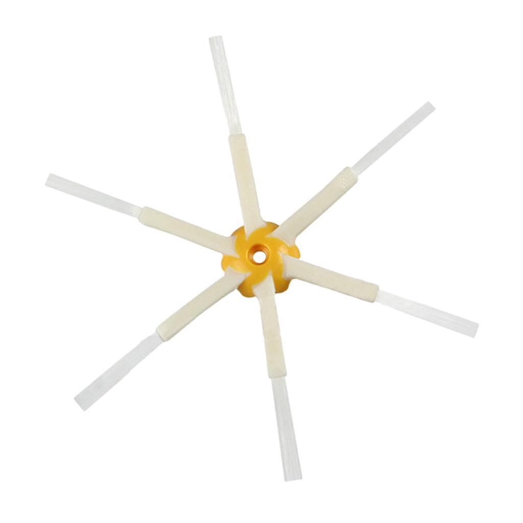 2xReplacement 6-Arm Side Brush For  Roomba Vacuum Cleaner 500 600 Series