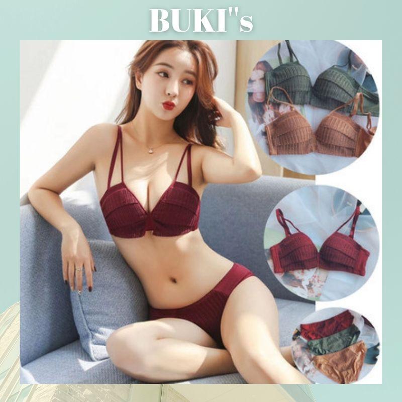 Set đồ lót nữ ️️ Bộ Đồ Lót Spice Girl Ren Đan - Áo Lót Nâng Ngực Thông Hơi Không Gọng
