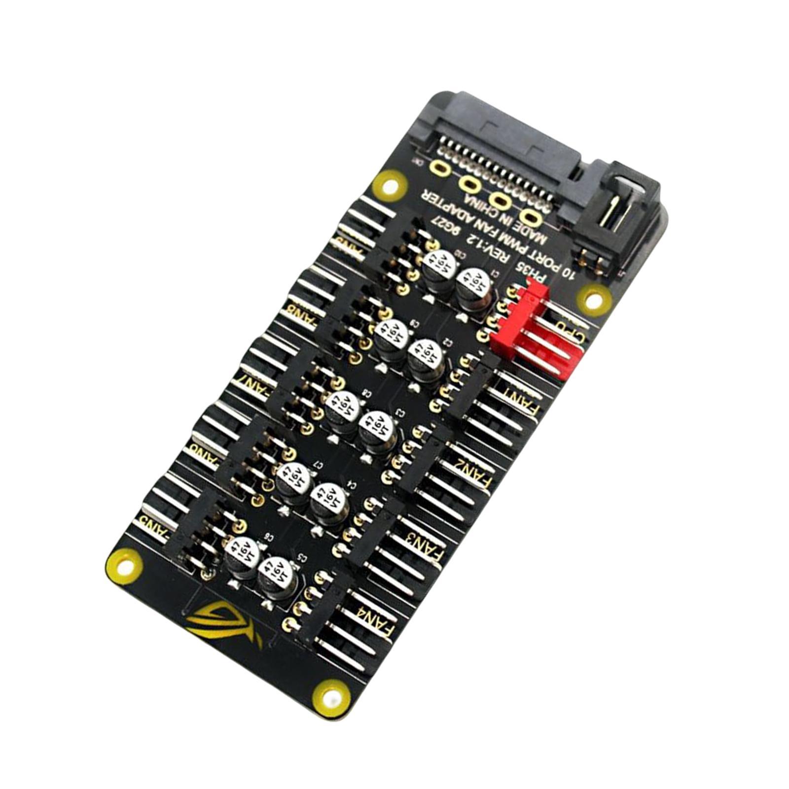 PWM hub 4 Pin 3Pin Power Cable Extended for Computer Cooler Fans